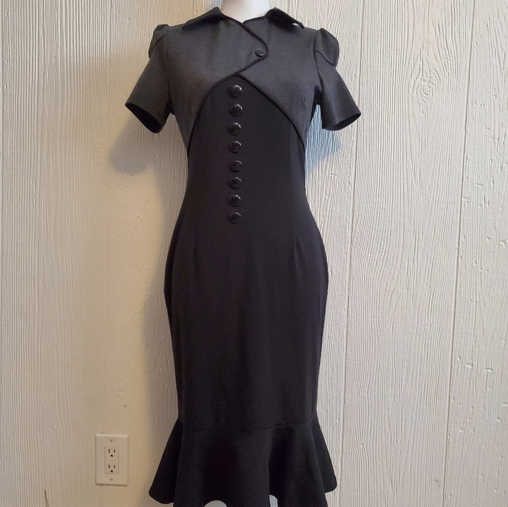 Nice Forever black and grey dress
